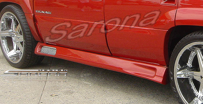 Custom Cadillac Escalade Side Skirts  SUV/SAV/Crossover (1999 - 2001) - $490.00 (Part #CD-004-SS)